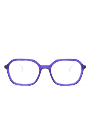 Eyepetizer Aida square-frame glasses - Blue