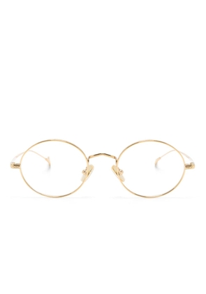 Eyepetizer Llenya oval-frame glasses - Gold