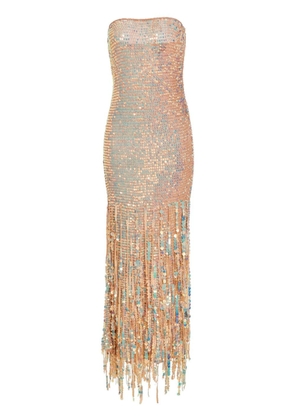 Retrofete Tera sequin-embellished dress - Gold