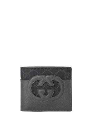Gucci Interlocking G bi-fold wallet - Grey