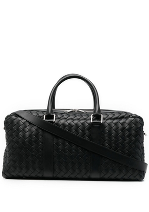Bottega Veneta Intrecciato-design leather hodall - Black