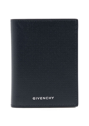 Givenchy 4G-embossed leather wallet - Blue