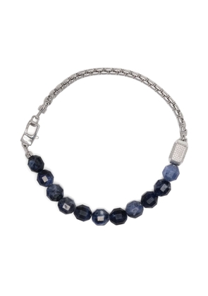 Tateossian chain-link beaded bracelet - Blue