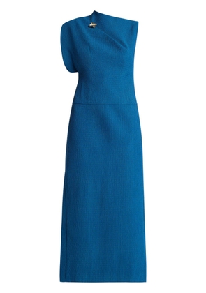 CHATS BY C.DAM Clay asymmetric dress - Blue