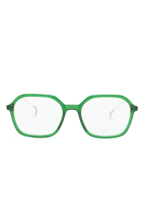 Eyepetizer Aida square-frame glasses - Green