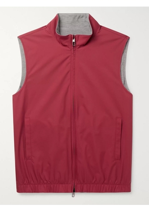 Loro Piana - Slim-Fit Reversible Storm System Shell and Super Wish Virgin Wool Gilet - Men - Red - IT 46