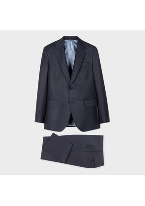 Paul Smith The Bloomsbury - Easy-Fit Navy Wool Birdseye Day Suit Blue