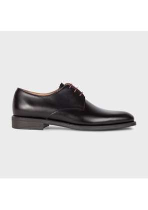 PS Paul Smith Dark Brown Leather 'Bayard' Derby Shoes