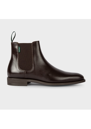 PS Paul Smith Brown Leather 'Cedric' Boots