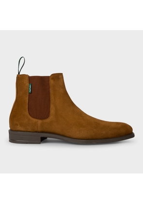 PS Paul Smith Tan Suede 'Cedric' Boots Brown