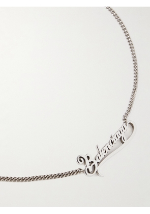 Balenciaga - Valentine Silver-Tone Necklace - Men - Silver