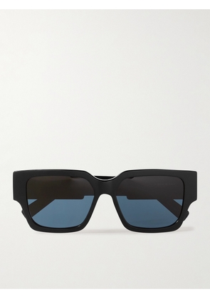 Dior Eyewear - CD SU Square-Frame Acetate and Silver-Tone Sunglasses - Men - Black