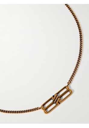 Balenciaga - Gold-Tone Necklace - Men - Gold