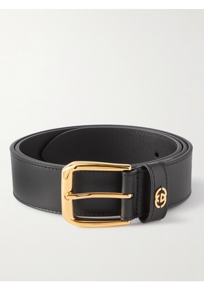 Gucci - 4cm Logo-Embellished Leather Belt - Men - Black - EU 75