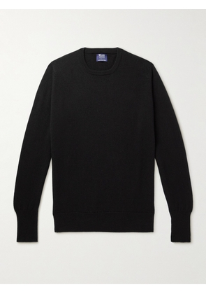 William Lockie - Oxton Cashmere Sweater - Men - Black - S
