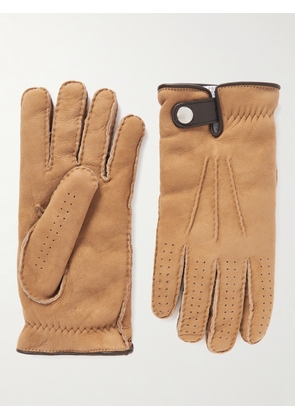 Brunello Cucinelli - Leather Gloves - Men - Neutrals - M