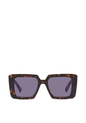 Prada Tortoiseshell Square Sunglasses