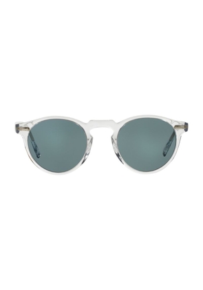 Oliver Peoples Gregory Peck Round Sunglasses