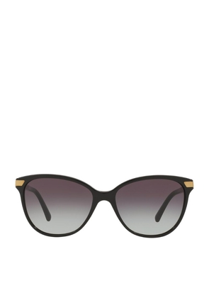 Burberry Icon Stripe Cat Eye Sunglasses