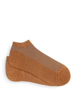 Zegna Logo Ankle Socks