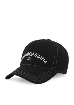 Dolce & Gabbana Embroidered Logo Baseball Cap