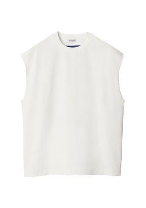 Burberry Cotton Ekd Sleeveless T-Shirt