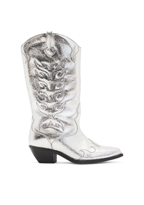 Allsaints Leather Dolly Cowboy Boots 60