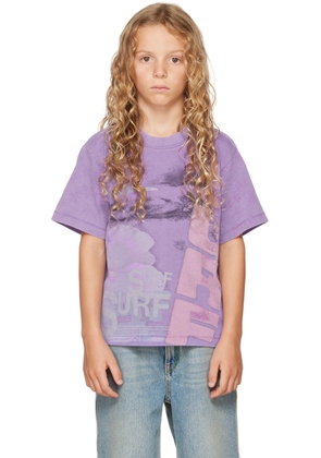 ERL Kids Purple Surf T-Shirt