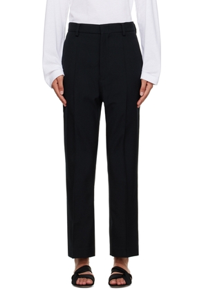 Sofie D'Hoore Black Pinched Seam Trousers