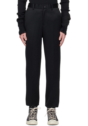 doublet Black Toe Covered Trousers