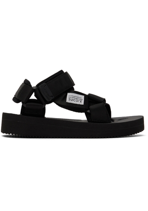 SUICOKE Black DEPA-V2 Sandals