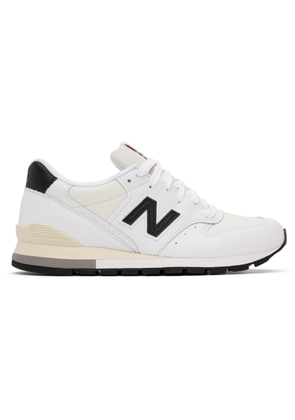 New Balance White Made in USA 996 Sneakers