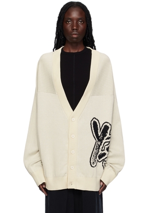 Y-3 Off-White Button Cardigan