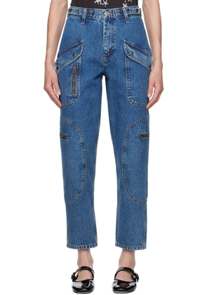 Re/Done Blue Taper Jeans