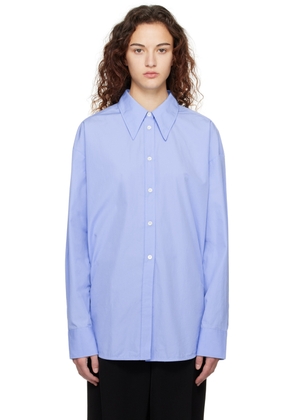 Teurn Studios SSENSE Exclusive Blue Viola Shirt