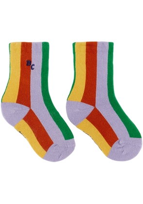 Bobo Choses Kids Multicolor Striped Socks