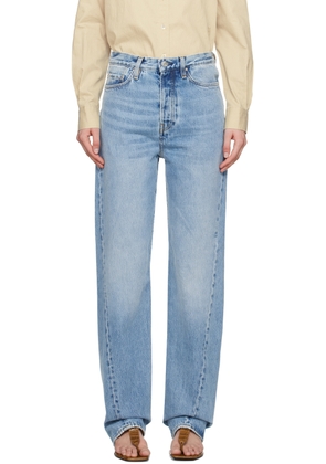 TOTEME Blue Twisted Jeans