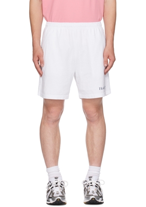 Sporty & Rich White Health Club Shorts