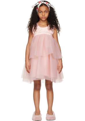 Miss Blumarine Kids Pink Abito Dress