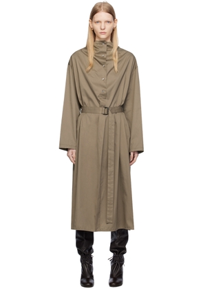 LEMAIRE Taupe Housse Midi Dress