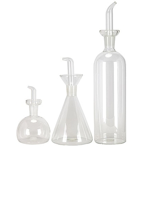 HAWKINS NEW YORK Essential Kitchen Bottles Set Of 3 in N/A - NA. Size all.