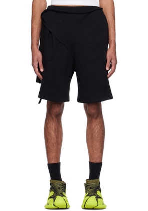 Ottolinger Black Wrap Shorts