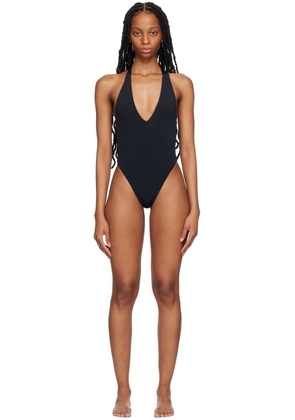 Louisa Ballou Black High Sea Swimsuit