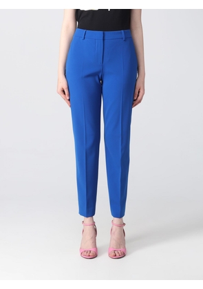 Trousers BOUTIQUE MOSCHINO Woman colour Blue