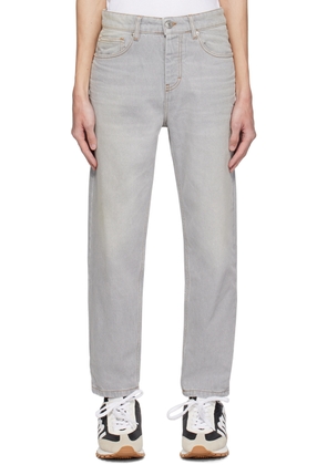 AMI Paris Gray Tapered Jeans