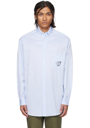 Sky High Farm Workwear Blue Samira Nasr Edition Shirt