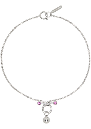 Justine Clenquet Silver Tracy Choker