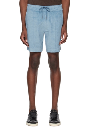 TOM FORD Blue Towelling Shorts