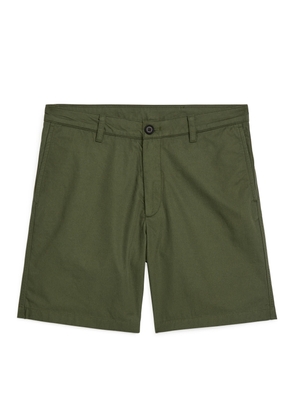 Cotton Shorts - Green