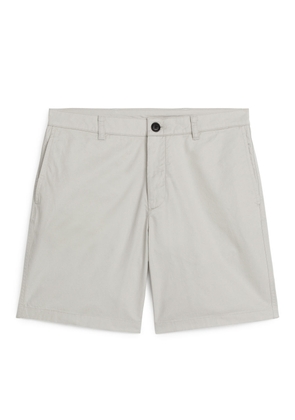 Cotton Shorts - Grey